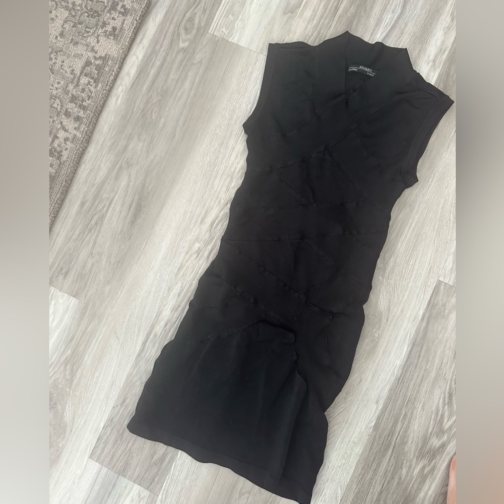 AllSaints Hazel Knitted Bodycon Dress